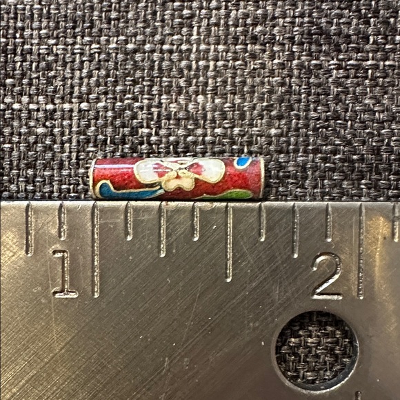 RARE Vintage Cloisonné beads - Picture 3 of 5